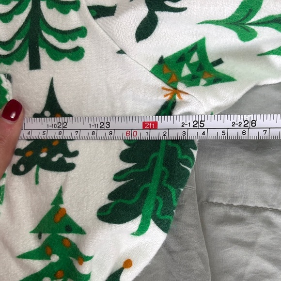 Nordstrom Green Evergreen Tree Patterned‎ Fleece Pajama Set Size 1X NWT - Picture 9 of 9